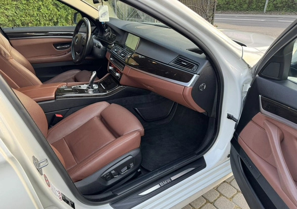 BMW Seria 5 cena 74900 przebieg: 297200, rok produkcji 2014 z Siemiatycze małe 67